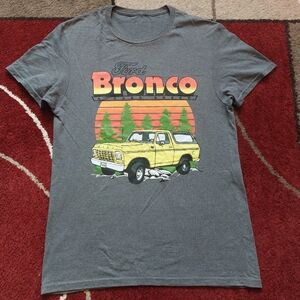Vintage Ford  Bronco Black Graphic Tshirt